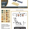 Clear Prop CLPA48054 F-86A ejection seat late (CL.PROP) 1/48