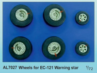 Plus model AL7027 1/72 Wheels for EC-121 Warning Star