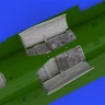 Eduard 648974 BRASSIN F-16C wheel bays early PRINT (KIN) 1/48