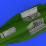 Eduard 648974 BRASSIN F-16C wheel bays early PRINT (KIN) 1/48