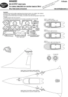 New Ware NWA-M1202 Mask MiG-29 EXPERT (ACAD/HOBBY 2000) 1/48