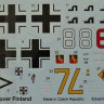Kuivalainen KPED48001 1/48 Decals Bf-109E Luftwaffe over Finland