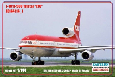 Восточный Экспресс 144114-1 Авиалайнер L-1011-500 Tristar LTU 1/144