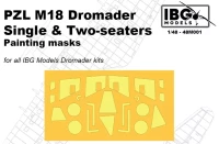 IBG M4801 PZL M18 Dromader Painting Mask set (IBG) 1/48