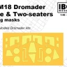 IBG M4801 PZL M18 Dromader Painting Mask set (IBG) 1/48