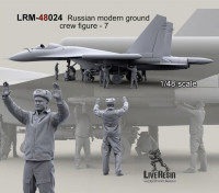 LiveResin LRM48024 Авиационный техник-механик ВВС РФ - 7 1/48