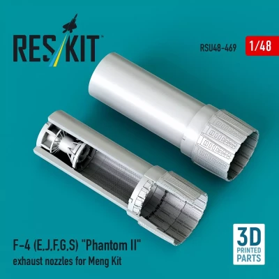 Reskit U48469 F-4 (E,J,F,G,S) 'Phantom II' exh.nozz. (MENG) 1/48