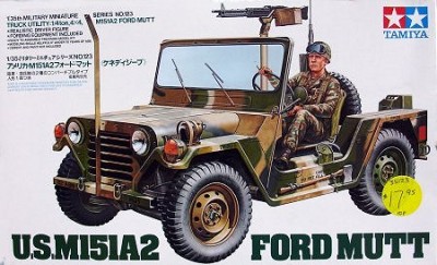 Tamiya 35123 M151A2 Ford Mutt 1/35