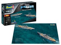 Revell 05668 First Diorama Set. H.M.S. King George V and Bismarck. 1/1200