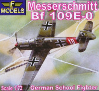 LF Model 72079 Messerschmitt Bf 109E-0 German School Fighter 1/72