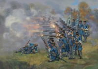 Strelets STR26272 Bavarian Infantry Shooting Line Spanish Succession War 1/72