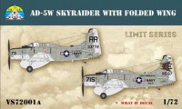 Scale Wings SCW-VS001A 1/72 AD-5W SkyRaider with folded wing