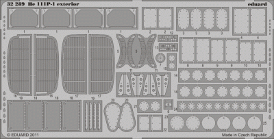 Eduard 32289 He 111P-1 exterior