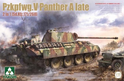 Takom 2176 Pz V Panther A early/mid 1/35
