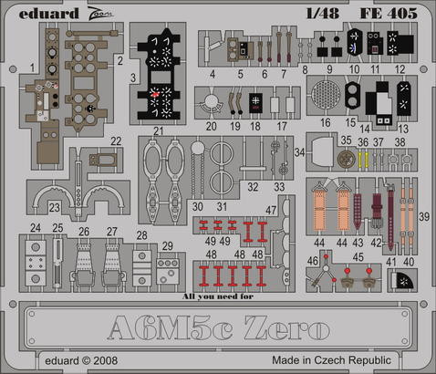Eduard FE405 A6M5c Zero S.A. HAS