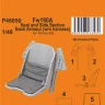 CMK P48050 Fw 190A Seat&Section Armour w/o harness (TAM) 1/48