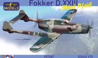 Lf Model P7287 Fokker D.XXIII Mini Pfeil (4x camo) 1/72