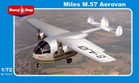 MikroMir 72-011 Miler M.57 Aerovan 1/72