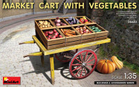 Miniart 35623 Market Cart with Vegetables 1/35