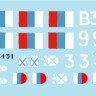 Star Decals 35-C1165 Axis Tank Mix # 4. Vlasov's Russian Liberation Army. ROA / POA. BA-10M, Jagdpanzer 38(t) Hetzer, Soviet T-34 model 1941, plus generics 1/35