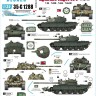 Star Decals 35-C1288 War in Caucasus # 2. Abkhaz-Georgian War 1992-93. T-55, T-55M, T-55A and T-55AM markings. [Soviet] 1/35