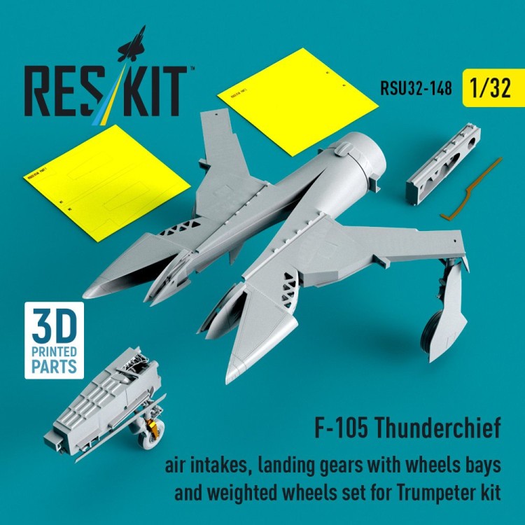Reskit RSU32-148 F-105 Thunderchief exterior big set (TRUMP) 1/32