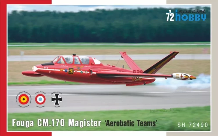 Special Hobby S72490 Fouga CM.170 Magister 'Aerobatics Teams' 1/72