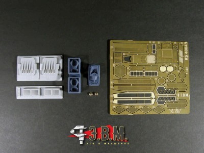 ЭВМ RS48049 F/A-18E/F, EA-18G сетки вентиляции, воздухозаборники, выхлопные устройства системы ECS и ВСУ 1/48