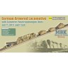 Dragon 14151 German Armored Locomotive W/Schwerer Panzerspahw 1/144