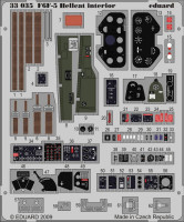 Eduard 33035 F6F-5 interior S.A. 1/32 TRU