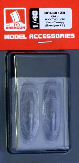 Brengun BRL48129 Vacu Canopy Ohka MXY7-K1 KAI (BRENGUN) 1/48