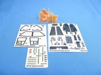 Metallic Details MDR48237 Bell-Boeing MV-22 Osprey interior 3d-printed seats and 3d-printed decals for interior details  1/48