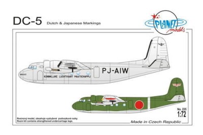 Planet Models PLT235 Douglas DC-5 1/72