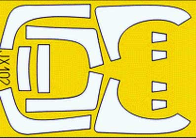 Eduard JX102 EF 2000B Double Seater 1/32 TRU