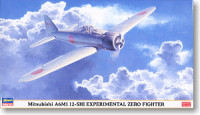 Hasegawa 09840 Mitsubishi A6M1 12-Shi Experimental Zero Fighter 1/48