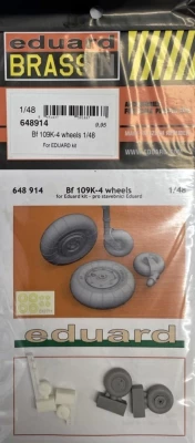Eduard 648914 BRASSIN Bf 109K-4 wheels (EDU) 1/48