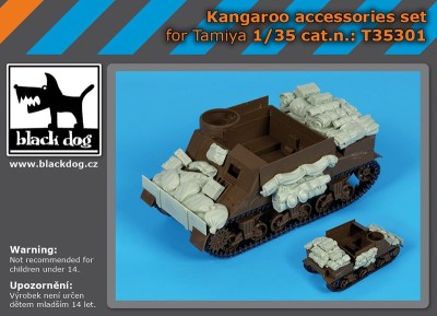 Black Dog T35301 Kangaroo accessories set (designed to be used with Italeri kits) 1/35