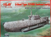 ICM S72006 U-Boat Type XXVIIB 'Seehund' (early) 1/72