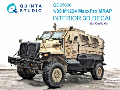 Quinta Studio QD35096 M1224 MaxxPro MRAP (Kinetic) 1/35