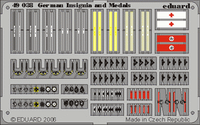 Eduard 49038 German Insignia and Medals WWII