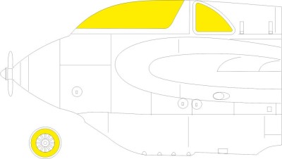 Eduard EX794 Mask Me 163B (GASP.MOD.) 1/48