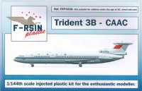 F-rsin Plastic FRP4036 Hawker-Siddeley Trident 3B - CAAC - laser-printed decals 1/144