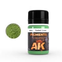 AK Interactive AK-00148 Пигмент FadedGreen (увядший зеленый)