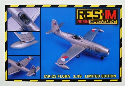 RES-IM RESIM-4801 1/48 Yak-23 FLORA &amp; detail sets (Limited Edition)