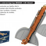 Eduard 648671 BRASSIN Spitfire Mk.Vc undercar.legs BRONZE 1/48
