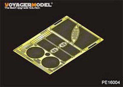 Voyager Model PE16004 WWII German King Tiger (Hensehel Turret) grills(For TRUMPETER kit) 1/16