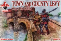 Red Box 72041 War of the Roses 2. Town & Country Levy 1/72