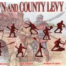 Red Box 72041 War of the Roses 2. Town & Country Levy 1/72