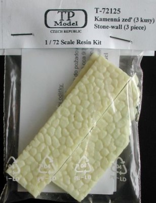 TP Model T-72125 Stone wall (3 pcs.) 1/72