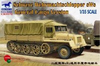 Bronco CB35172 Schwere Wehrmachtschlepper sWs General Cargo Version 1/35